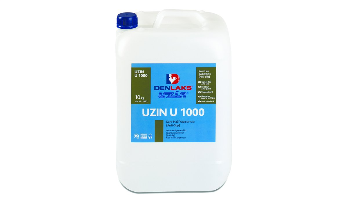 Denlaks Uzin U1000 Karo Halı Yapıştırıcısı - 10kg Bidon