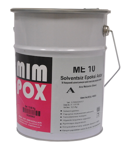 Mimpox ME10 Epoksi Astar - 10kg Set