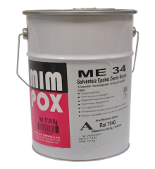Mimpox ME34  Epoksi Zemin Boyası - 20kg set Gri(RAL7044)