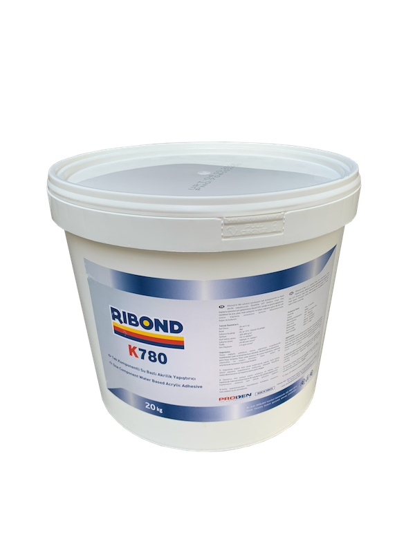 Ribond K780  LVT, PVC Zemin Yapıştırıcısı - 20kg Kova