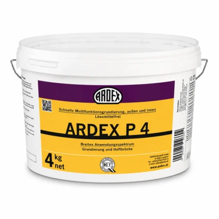 ARDEX P4 READY emici ve emici olmayan yüzeyler için hızlı astar