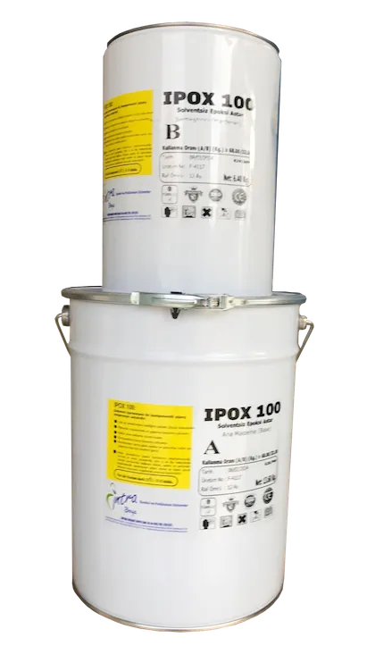İpox 100 solventsiz epoksi emprenye astarı 10 kg ve 20 kg set