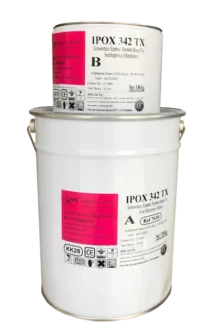 İpox 342 TX solventsiz dokulu epoksi son kat boya 20 kg set