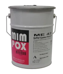 Mimpox ME42 şeffaf epoksi reçine 16 kg set